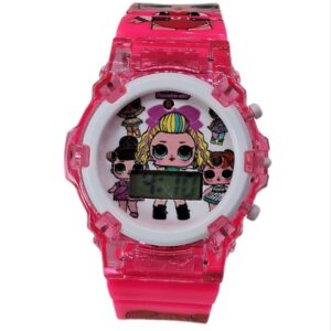 ساعت دیجیتالی عروسکی بچه گانه طرح ال و ال